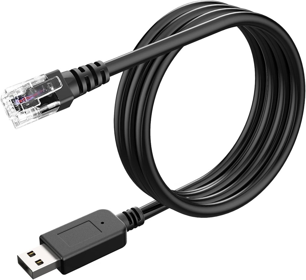 Radar Detector Cable, USB to RJ11 Plug Cable,for Uniden R1 R3 R4 R7 R8