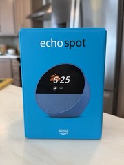 Amazon Echo Spot Smart Alarm Clock – 2024 Release, Ocean Blue