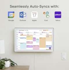Skylight Calendar Max 27 Inch Touchscreen Smart Calendar Natural Aluminium *New*
