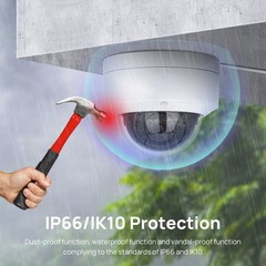 VIKYLIN MINI Dome POE IR30M 8MP 4K Security CAMERA MIC Outdoor/indoor ONVIF Lot