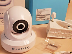 AMCREST UltraHD 2K Dual Band Wi-Fi Camera Pan-Tilt-Zoom, 2304×1296 at 20fps. NEW