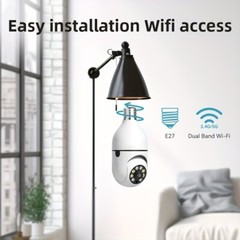 2PCS Wireless Security Camera System Outdoor Home 5G Wifi Night Vision Cam 1080P