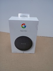 Google Nest Mini 2nd Gen Smart Speaker Gray Wi‑Fi Connectivity Open Box