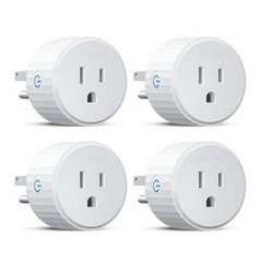 Govee Smart Plug, WiFi Plugs Work with Alexa & Google Assistant,