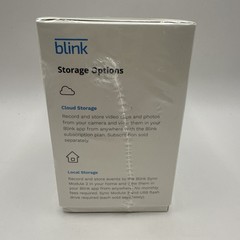Lot Of 2 NEW Blink Security Cameras: Outdoor BCM00400U & Mini Indoor BCM00300U