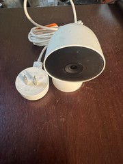 Google Nest Cam 1080p Wired Indoor Security Camera 2G – Snow White