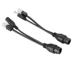 PoE Injector PoE Splitter Kit DC12V POE 5PCS Adapter Cable Standard Network