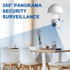 ✅Wireless Security Camera System Indoor Home 2.4G Wifi Night Vision Cam 1080P HD