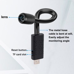HD 1080P Mini Wifi IP Wireless USB Camera Home Security DVR Motion Recorder 32G