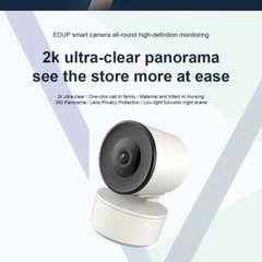 EDUP WiFi IP Camera Smart APP Camera 2MP Wireless Security CCTV Surveillance Cam