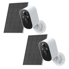 XVIM Solar Battery Powered Wireless WiFi Outdoor Home Security Camera System