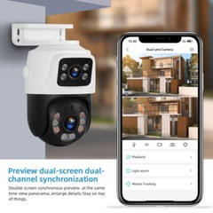 8CH H2.65 NVR 6MP POE Security Camera System Outdoor Home Security Cameras Set