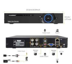 Smart CCTV DVR 4 Channel HD 1080P Digital Video Recorder; No HDD Included