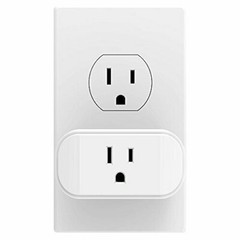 2Pack Smart Plug Wifi Switch Socket Outlet Compatible with Alexa GoogleAssistant