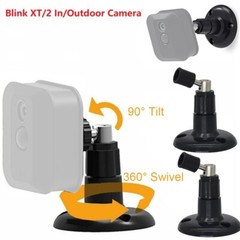 8Pcs Wall Mount Bracket for Blink XT2 In/Outdoor Camera 360° Adjustable Holder