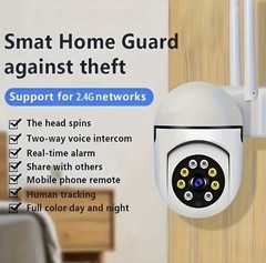 Huntvision Wifi Camera With Cloud Storage Or TF Card Support, Intelligent Camera