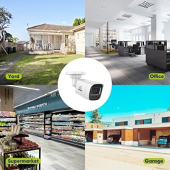 SANNCE 1080P Outdoor Camera IR Day/Night Vision Security System for TVI CCTV DVR