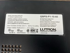 Lutron Sivoia QSPS-P1-10-60 120V Power Supply Panel Lighting/Shade/Drapery