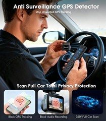 AI Hidden Camera Detector – Wireless Privacy Protection, 6 Sensitivity Levels, 4