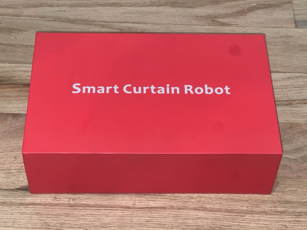 LY-1668 Dual Electric 3 In 1 Smart Curtain Robot Wifi Auto App Control White