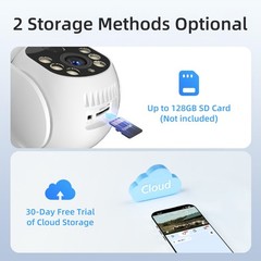 4G LTE Cellular Solar Wireless Security Camera Lifetime Free Unlimited Data