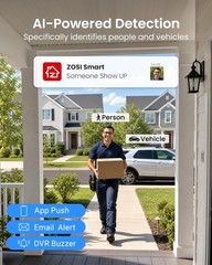 8CH 3K Lite Home Security Camera System Outdoor Indoor, AI Human/Vehicle Dete…