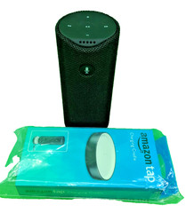 Amazon Echo Tap PW3840KL Alexa Portable Bluetooth W/ Charging Base Tested