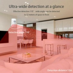 WiFi Mini PIR Motion Sensor Infrared Alarm Detector For Tuya Smart Life APP Lot