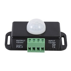 DC 12V-24V 8M Automatic Infrared PIR Motion Sensor Detector Switch For LED light