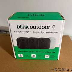 Blink Outdoor 4 3-Cam Wireless Wi-Fi Battery 1080p Motion + Sync Module