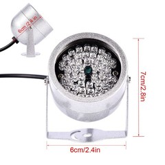 48 LED IR Illuminator Infrared Night Vision Light For Security CCTV Camera