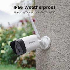 ANNKE Wireless 4CH NVR 5MP Security Camera System Two-Way Audio WIFI Outdoor AI
