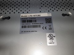 LTD-16TCB2 16-Ch Digital Video Recorder Surveillance System No HDD – UNTESTED