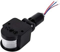 PIR Motion Sensor Light Switch – 90-250V Auto On/Off for Secure Outdoor Lighting