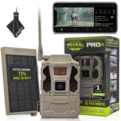 TACTACAM Reveal Pro 3.0 Cellular Trail Camera – Multi-Cellular Network, GPS,…