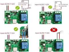 Wifi Wireless Smart Switch Relay Module for Smart Home 5V 5V/12V，Ba Applied to A