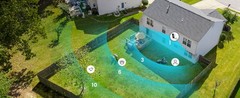 Security Cameras Wireless Outdoor 5pcs, 2K 3MP Battery Powered WiFi Night Vision