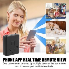 Smart Mini Wireless WiFi Camera Home Security 1080P HD Night Vision Cam Battery