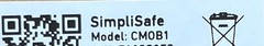 NEW Open Box – SimpliSafe Wireless Outdoor Security Camera CM0B1