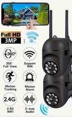 2 Huntvision Wifi Cameras W/Cloud Storage Or TF Card Support, Intelligent Camera
