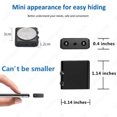 Smallest HD1080P Home Security Mini Camera Motion Detection Indoor Camcorder Cam
