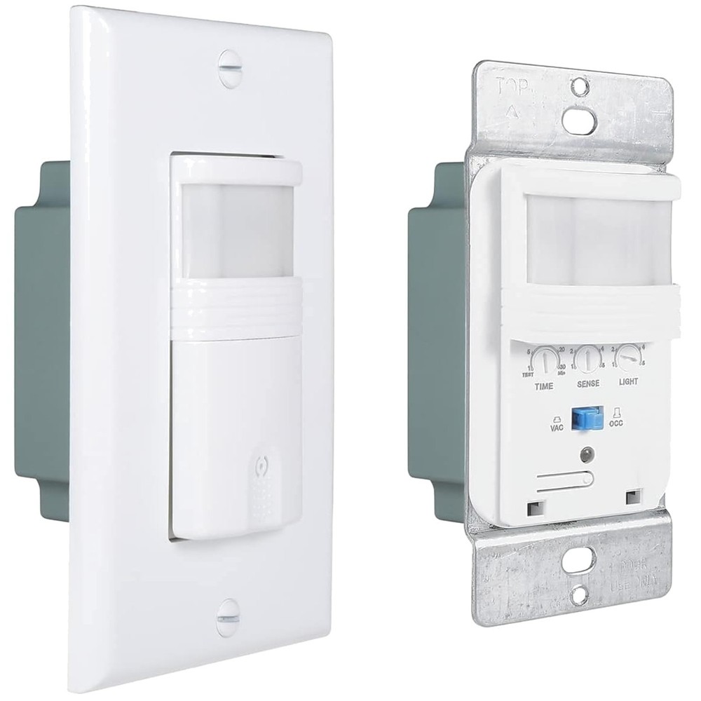 Motion Sensor Light Switch – 10 Pack – Neutral Wire Needed