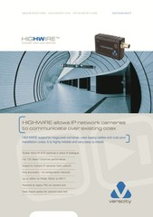 Veracity VHW-HW Highwire Ethernet over Coax Adapter (Single)