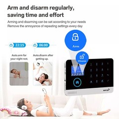 Wireless Smart House App Control Alarm System for Home Burglar Security Alarm