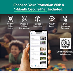 Arlo Essential Security Camera, 3rd Gen 2025, 1080p HD, Battery Powered,