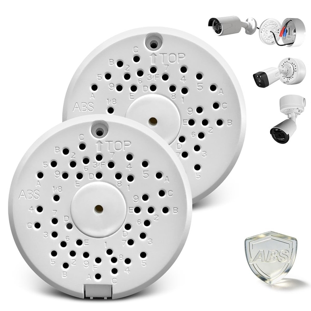 (ABS New) Security Camera Junction Box,Security Camera Bracket Outdoor,Plasti…