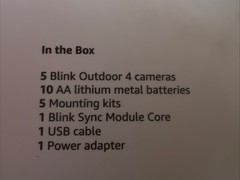 BRAND NEW BLINK Outdoor 4 (4th Gen) 5-Camera Security System w/ Sync Module Core