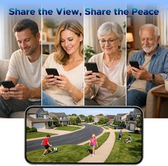 6MP WiFi IP Camera Triple Lens Outdoor 10CH 4K NVR Wireless Home Security System