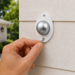 Magnetic Wall Mount for SimpliSafe Wireless Outdoor Camera Metal Holder