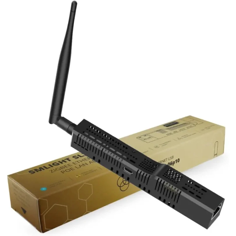 SMLIGHT Zigbee POE Ethernet Adapter Smart Hub Smart Home SLZB-06p10 NEW
